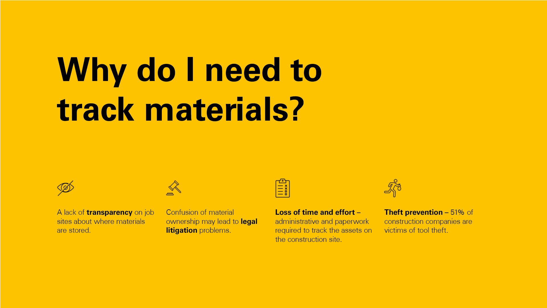 Asset tracking offers construction sites enhanced efficiency, improved security, better maintenance management, and increased accountability, making it an essential tool for any construction project.